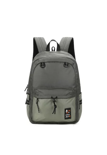 Унисекс раница с отделения - Зелен