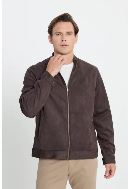 Яке с цип и джобове встрани