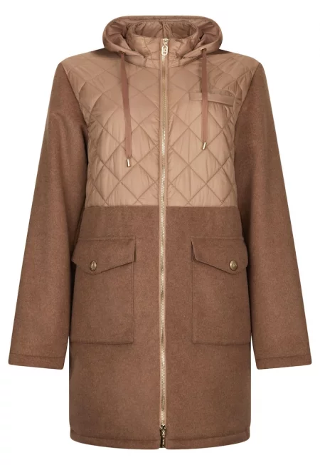 Зимна парка с вълна