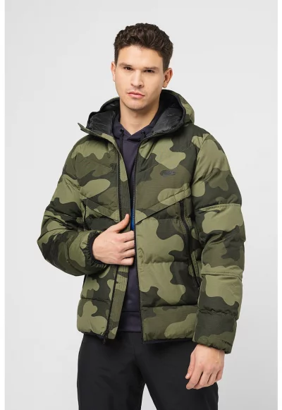 Зимно яке с принт