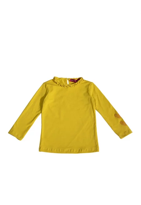 Блуза с овално деколте