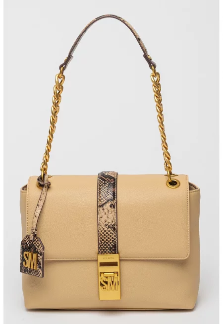 Чанта за рамо Patts от еко кожа - Камел