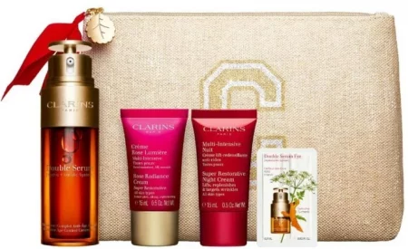 Clarins Double Serum & S.Restor. Collection Set Комплект