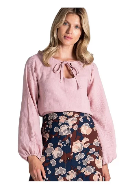 Дамска блуза  Памук Розова