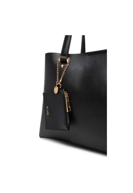 Дамска чанта  13933738 - Екокожа - Черна