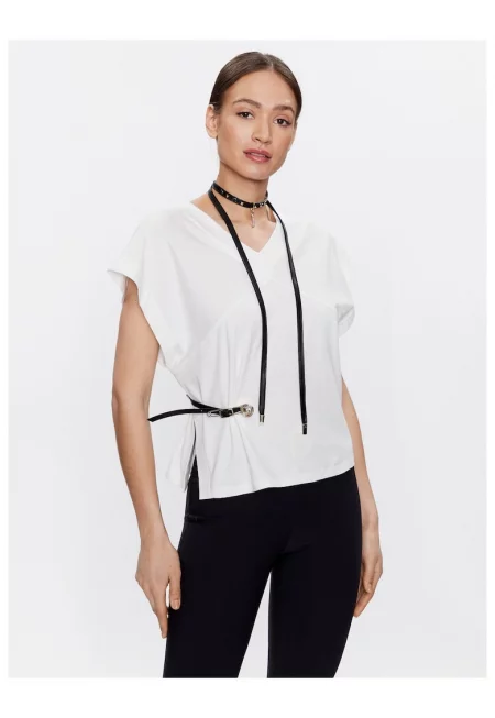 Дамска тениска Вавилон Полиамид - Бял