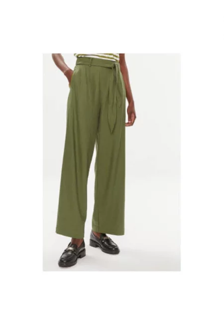 Дамски панталон -  303566203 - Зелен - 38 EU - Вискоза