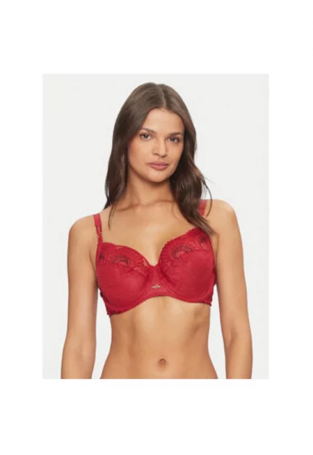 Дамски сутиен -  304178658 - Найлон/Еластан - Черен