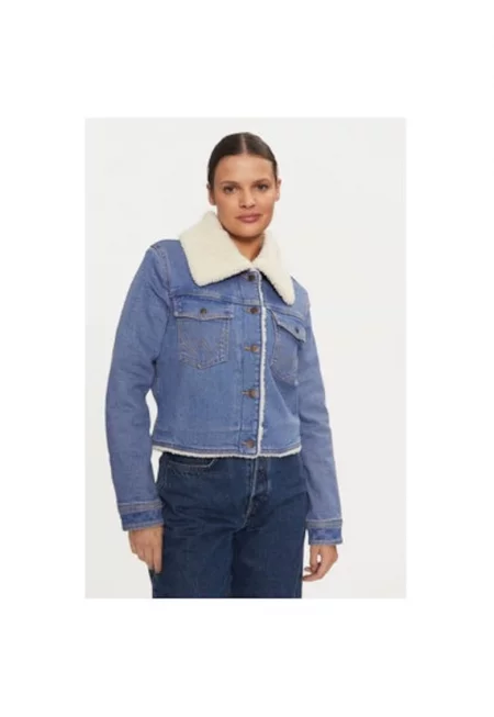 Дамско яке -  304282713 - Памук - Син