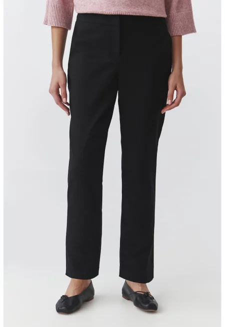 Едноцветен панталон - Черен