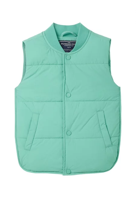 Елек с ниска овална яка