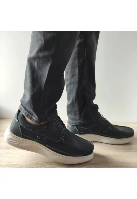 Ежедневни мъжки обувки  B096 Black - черни - Черен
