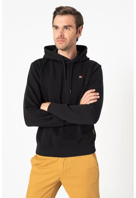 Худи Balis с памук - Черен