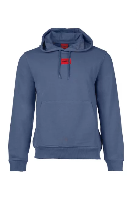 Худи Daratschi 214 с джоб кенгуру - Тъмносин