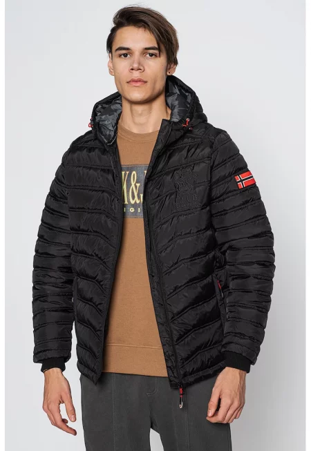 Капитонирано зимно яке Crimson с качулка