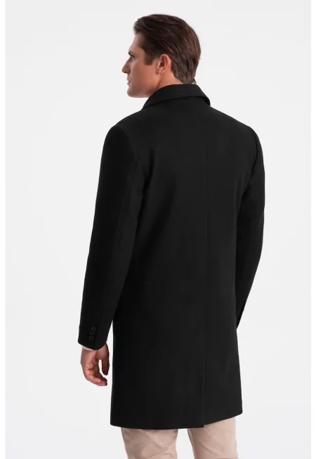 Късо палто с двуредно закопчаване
