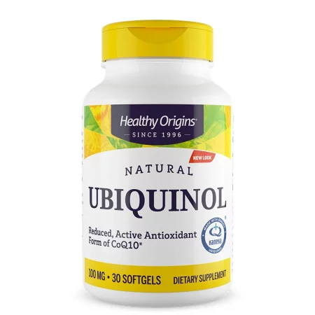 Коензим Q10 (убиквинол) – Подкрепа за сърцето и енергията, 100 mg, 30 капсули