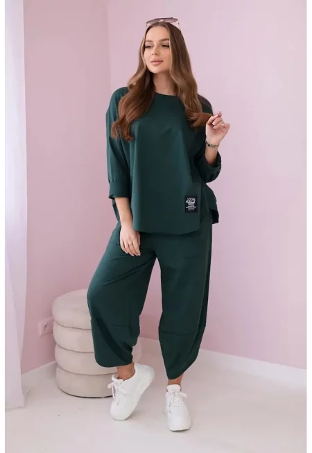 Комплект суичър и панталон - Един размер