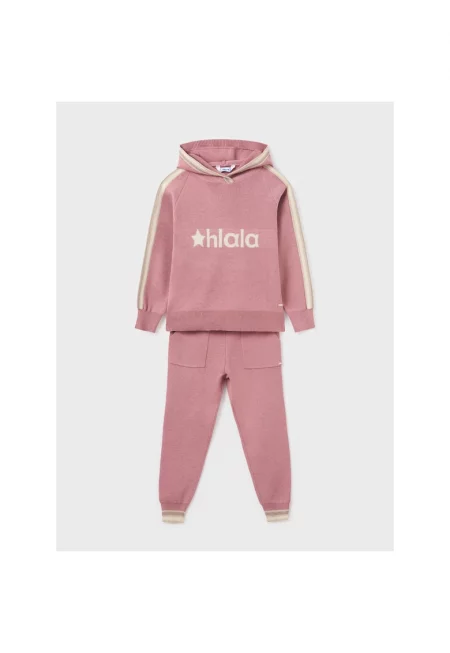 Комплект за момичета -  303272746 - полиестер - Розово