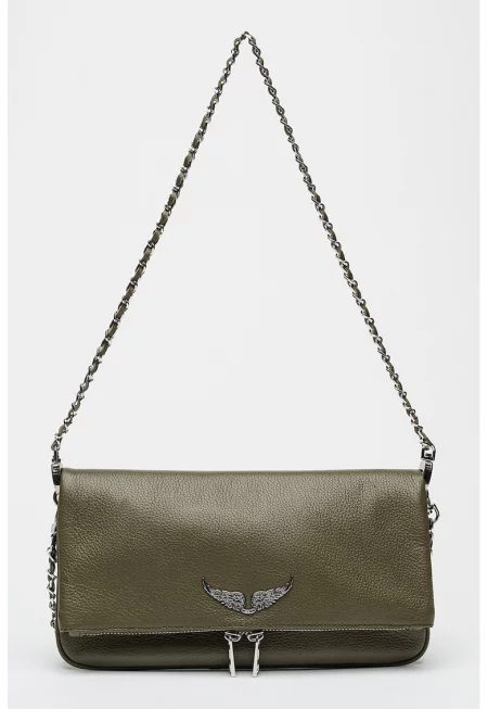 Кожена чанта през рамо Rock