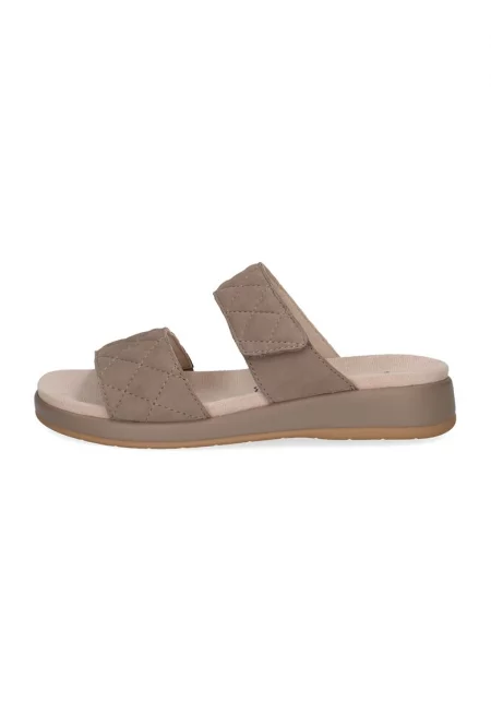 Кожени домашни пантофи - Тъмнокафяв