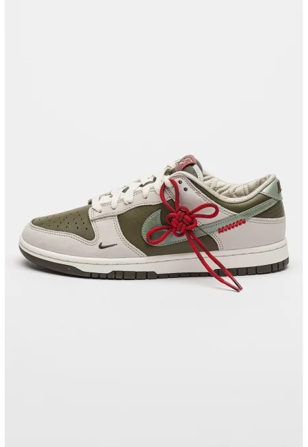 Кожени спортни обувки Dunk Low Retro с дизайн с цветен блок