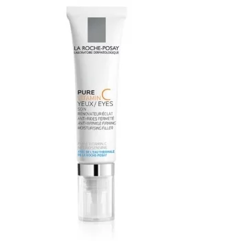 ЛА РОШ-ПОЗЕ ПЮЪР С ВИТАМИН Ц Околоочен крем против бръчки 15 мл.