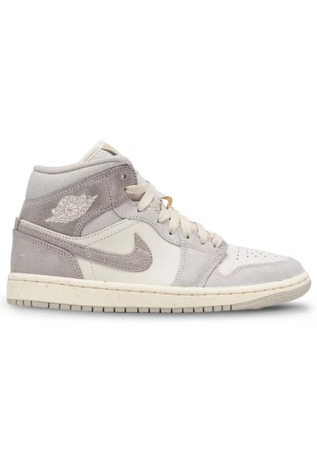 Маратонки Air  1 Mid Бежово Iron Oreo