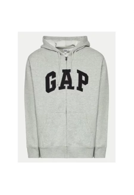 Мъжка блуза -  303617561 - Памук/Полиестер - Сив - Сив