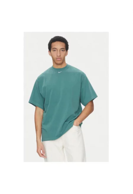 Мъжка тениска -  305365712 - Памук - Зелен