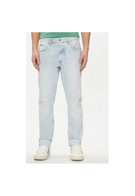 Мъжки дънки -  303664534 - Памук - Син - Син