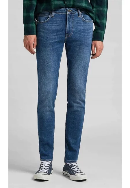 Мъжки дънки  Malone - тесни - сини - еластични - деним -