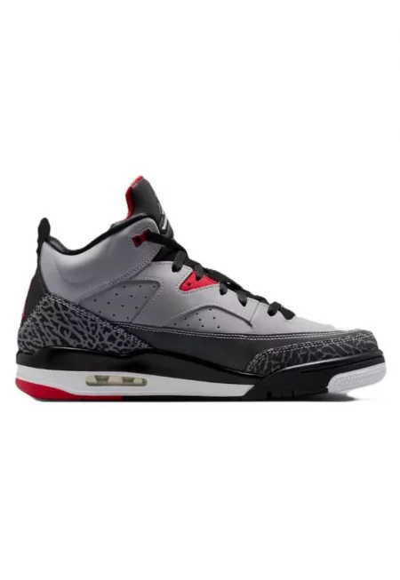 Мъжки спортни обувки JORDAN SON OF MARS LOW -  Екологична кожа - Сив