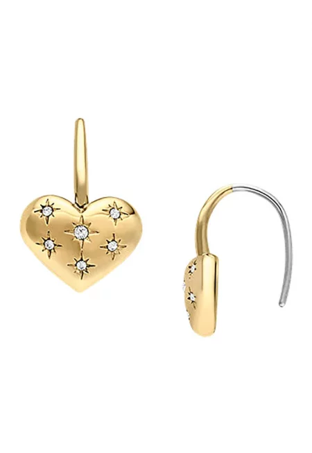 Обеци от неръждаема стомана - Златист