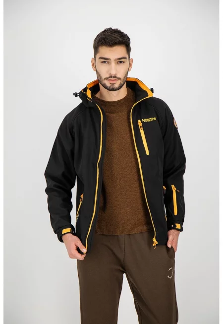 Олекотено яке Texico с джобове с цип