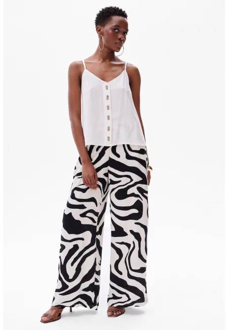 Панталони с животински принт Queen