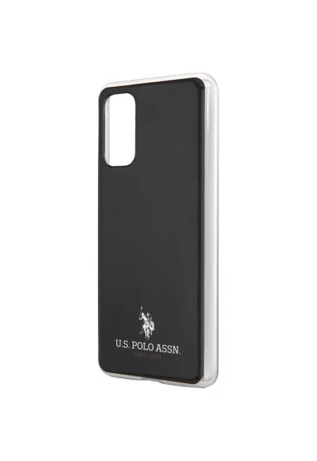 Предпазен калъф US Polo Shiny за Samsung Galaxy S20 Plus - Black