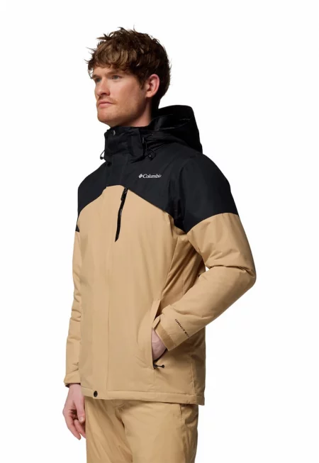 Ски яке Last Tracks II с изолация - Черен/Камел