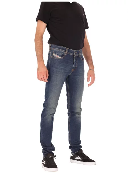 Слим дънки с 5 джоба