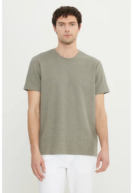 Слим тениска с памук