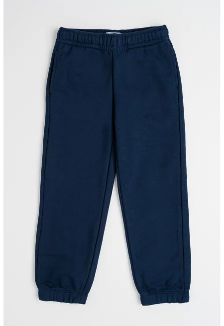 Спортен панталон с органичен памук - Ултрамарин синьо