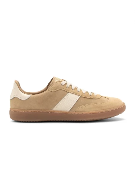 Спортни обувки Marcella от велур и еко кожа - Бежов