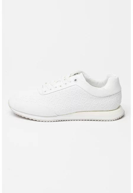 Спортни обувки от еко кожа с монограми