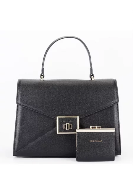 Средна чанта за през рамо  еко кожа