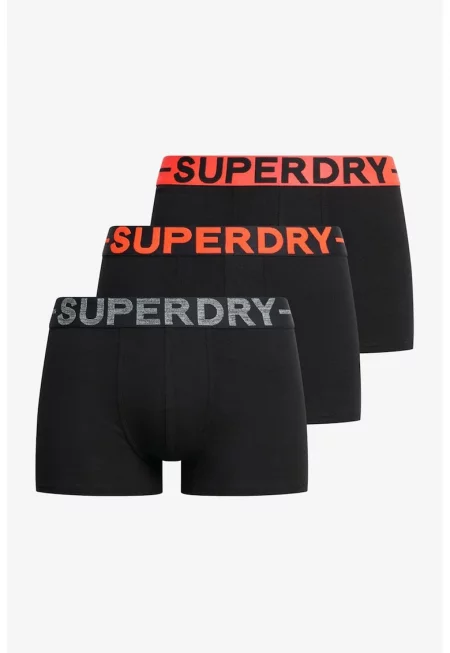 SUPERDRY - Боксерки с лого - 3 чифта