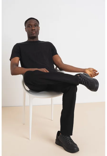 Свободна памучна тениска