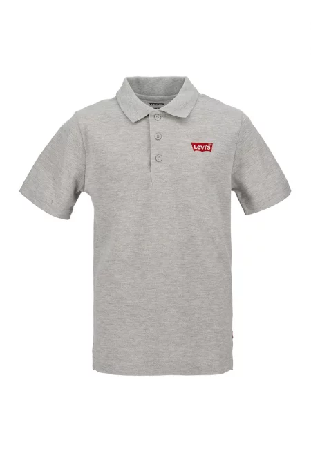 Тениска от памучно пике с яка