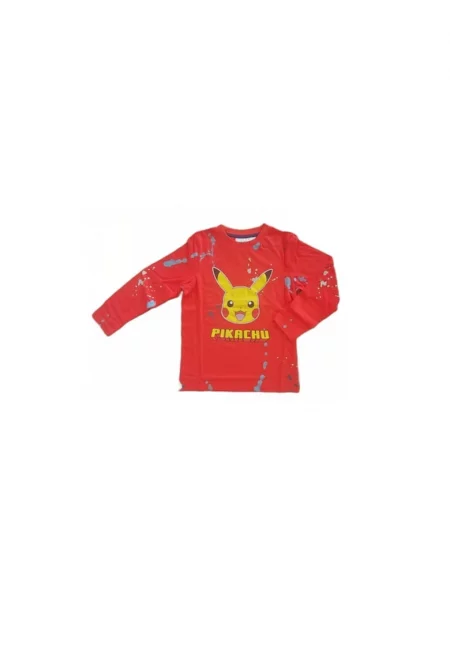 Тениска с дълъг ръкав Pokemon Pikachu