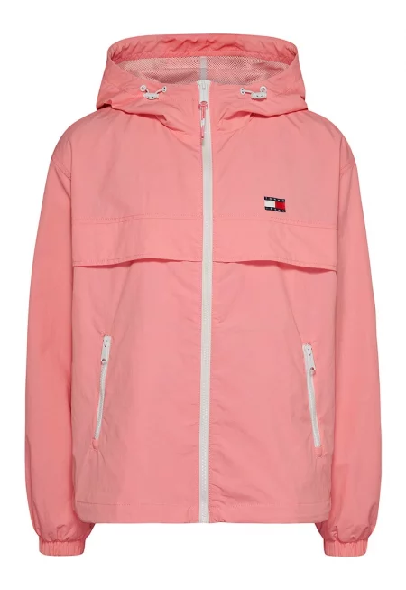 Яке с качулка и малко лого