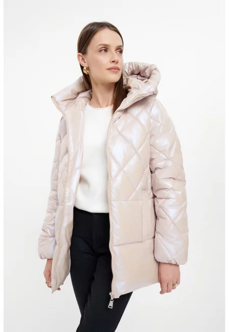 Зимно яке с цепки встрани